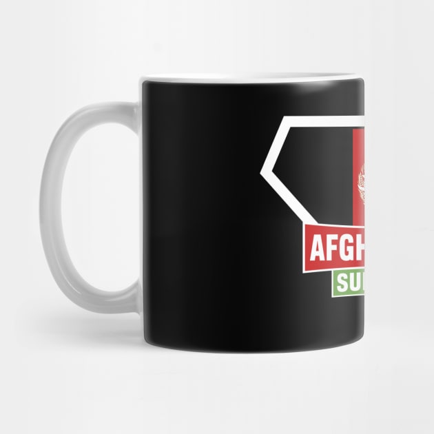 Afghanistan Super Flag Supporter by ASUPERSTORE